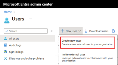 Microsoft Entra ID　04_ユーザーを作成